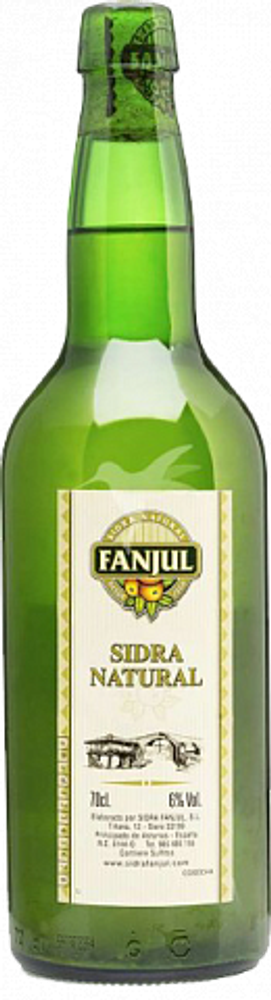 Сидр Натурал Фанжуль / Sidra Natural Fanjul 0.7 - стекло