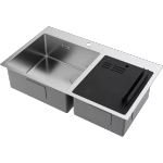 Кухонная мойка Omoikiri Akisame 86-2-Side-LG