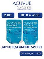 Двухнедельные контактные линзы Acuvue Oasys (2 линзы)