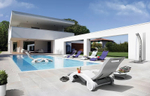 Шезлонг-лежак пластиковый плавающий Arkema Serendipity Chaise Floating S130