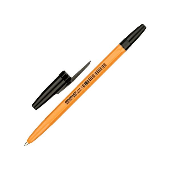 Ручка шариковая CORVINA51 Vintage ⌀0.7 мм, 1 мм, 50 шт, 40163/01G цвет чернил: черный, Corvina