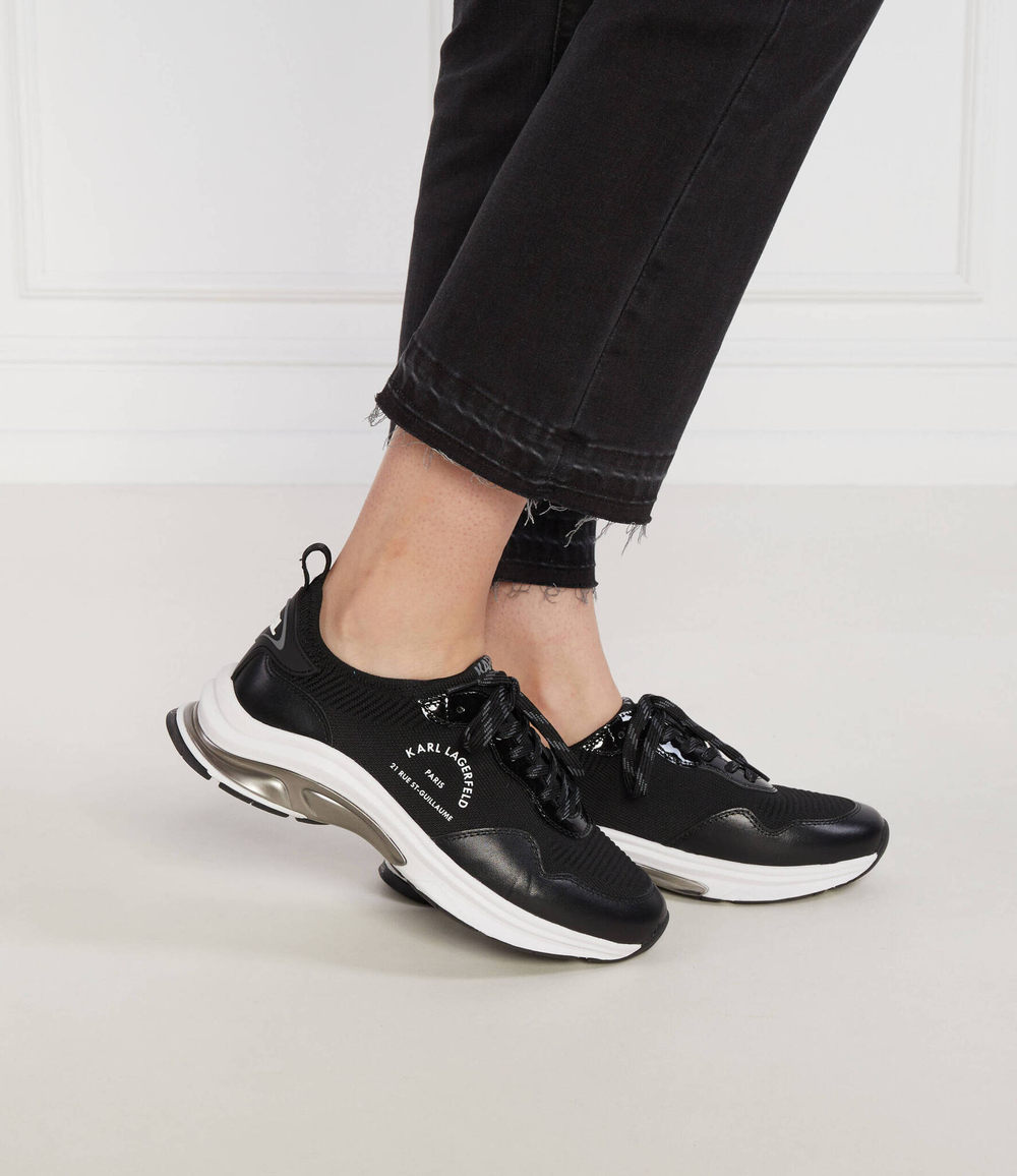 Кроссовки LUX FINESSE Maison Karl Sock Run Karl Lagerfeld - черный(KL63138)
