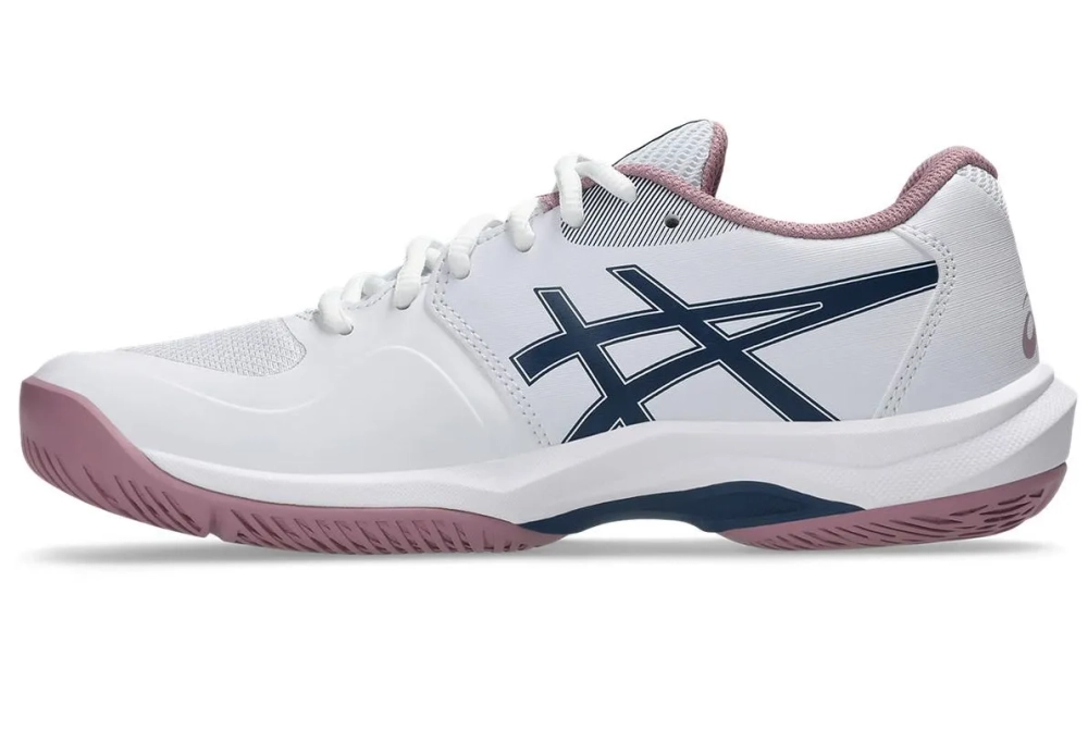 Женские теннисные кроссовки Asics Game FF - white/independence blue