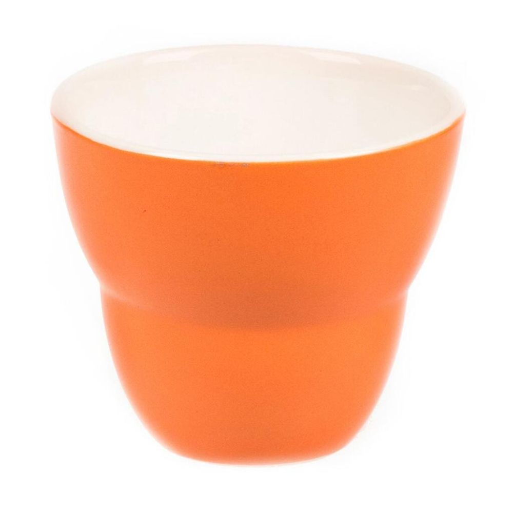 Чашка 250 мл кофейная без ручки оранжевая d 9 см h8 см Barista (Бариста) P.L. [6]