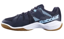 Мужские кроссовки для сквоша/бадминтона Babolat Shadow Spirit Men - black/light blue