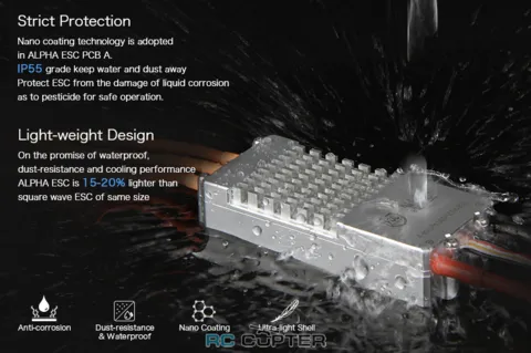 ESC регулятор мотора T-Motor Alpha 180A HV 6-12S