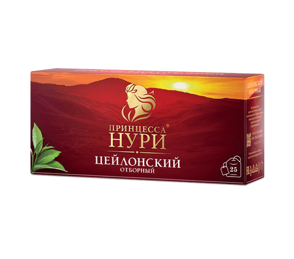 Чай Принцесса Нури Цейлонский Отборный 50п