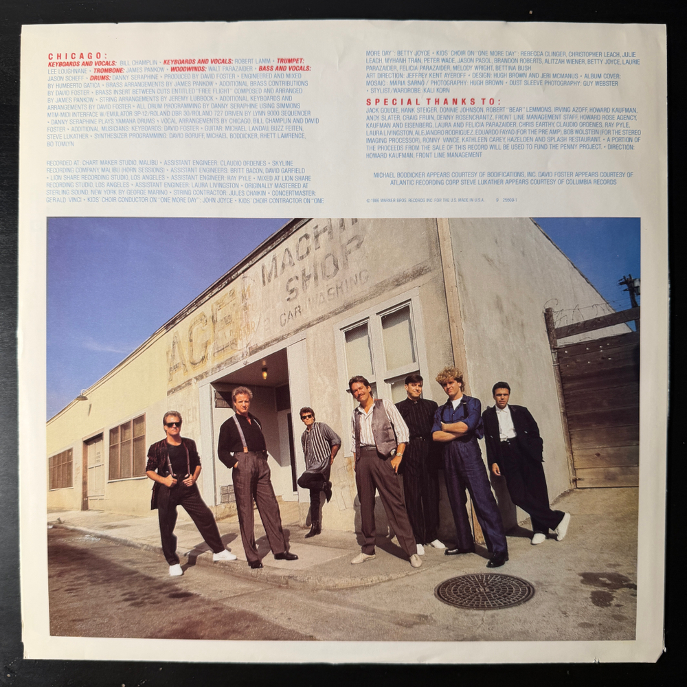 Chicago ‎– Chicago 18 (США 1986г.)
