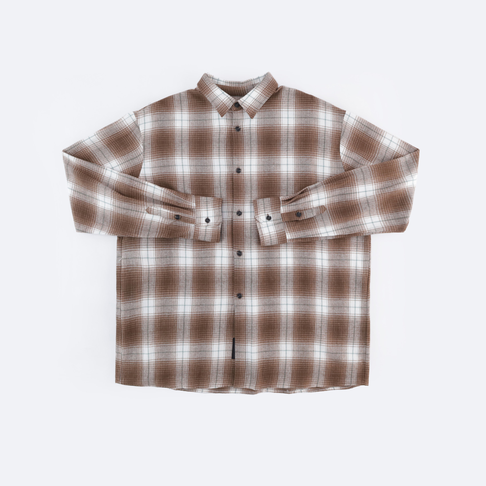 Рубашка Magamaev Filter shirt (brown/white) артикул: - купить в магазине Дайс