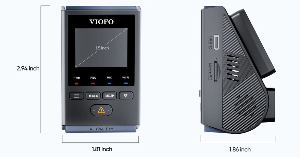 VIOFO A119M PRO с GPS