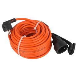 Удлинитель силовой ЭРА UPx-1e-3x1.5-20m в бухте c заземлением 1 розетка 20м ПВС 3х1.5мм2 | Электротовары