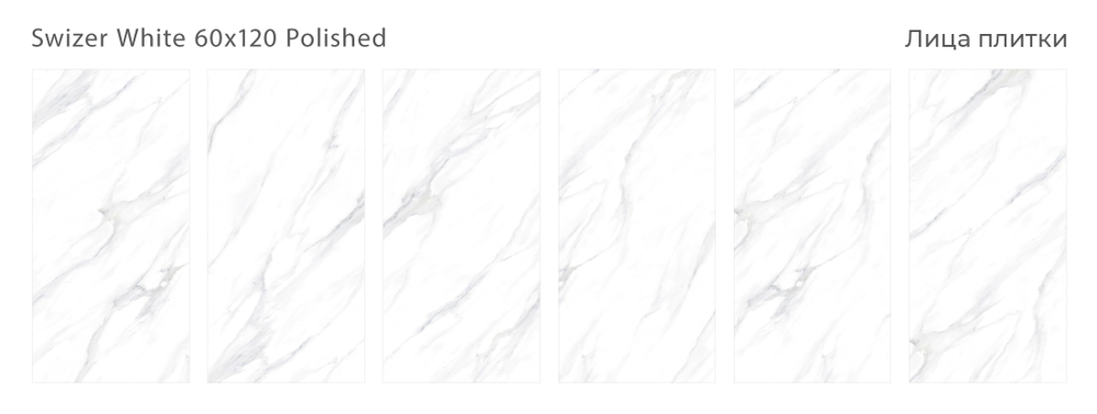 SWIZER WHITE 60х120 POLISHED