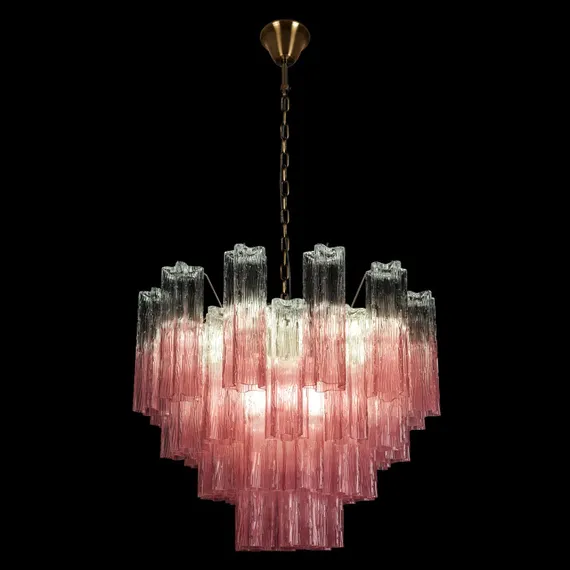 Подвесная люстра Murano 10580/600 Clear pink Loft It