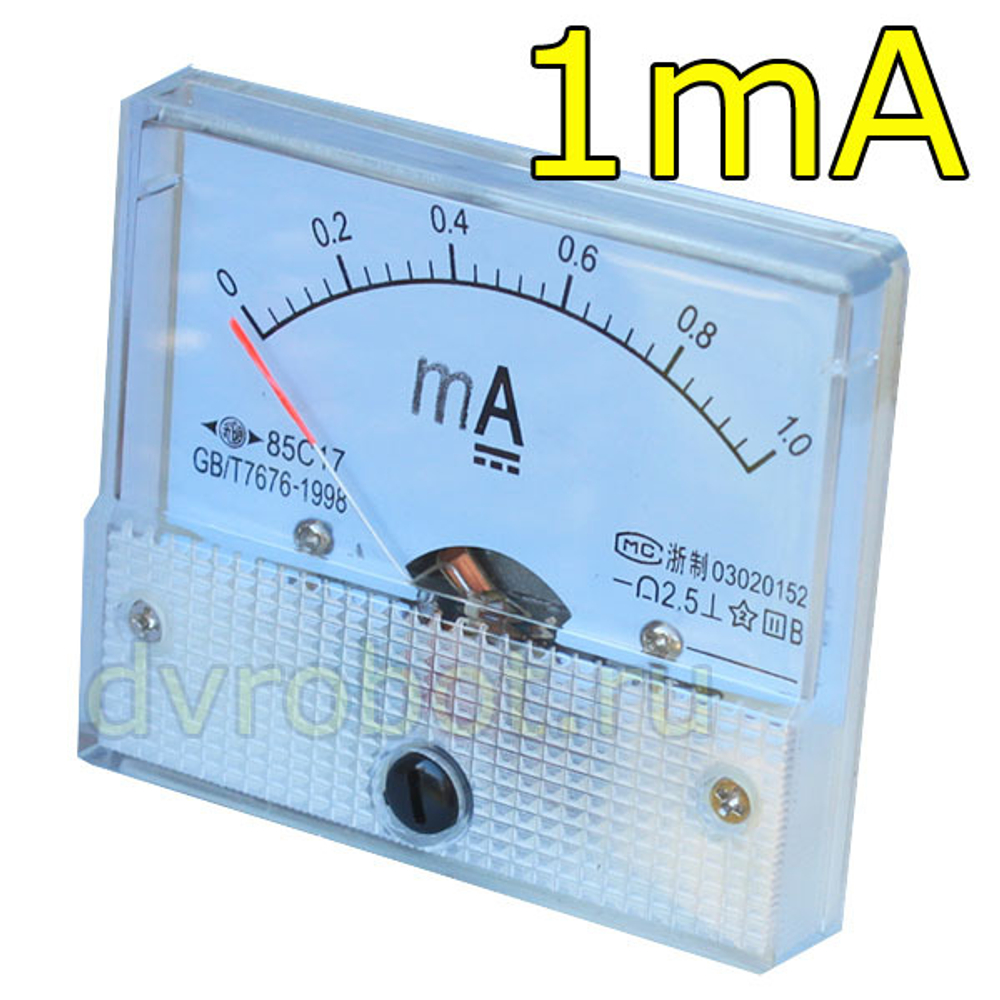 Стрелочный амперметр 85C1 - 1mА