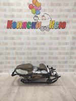 Санки-коляски Ника Детям 7-5SK коричневый
