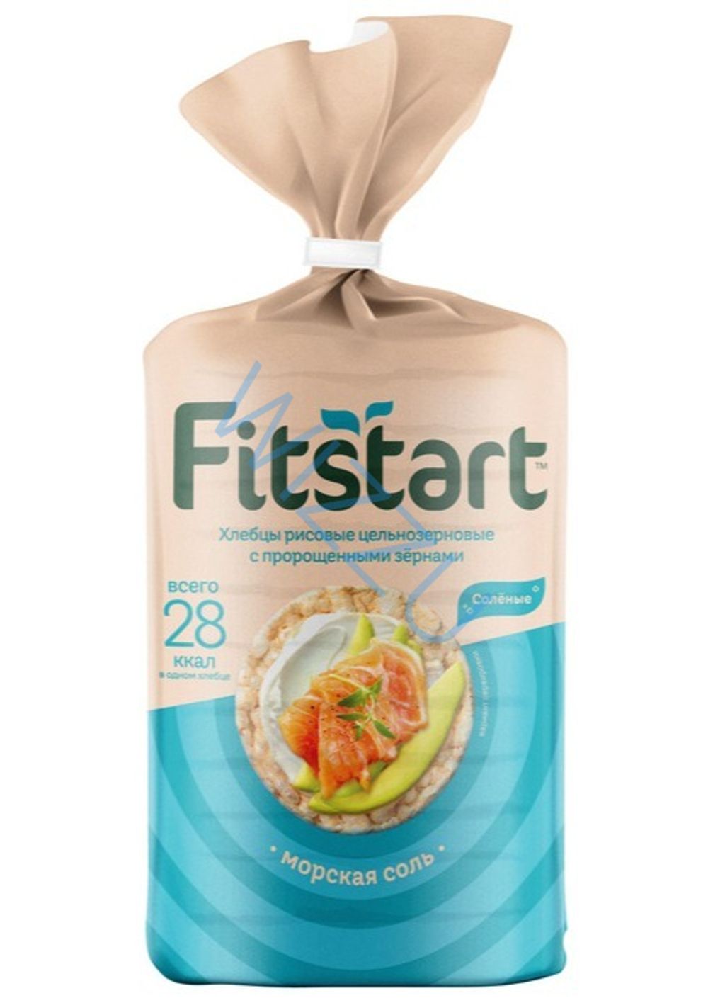 Хлебцы Fitstar рисовые Морская соль 90г
