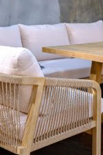 Стол садовый обеденный Joygarden РИМИНИ 150 см, Light Teak