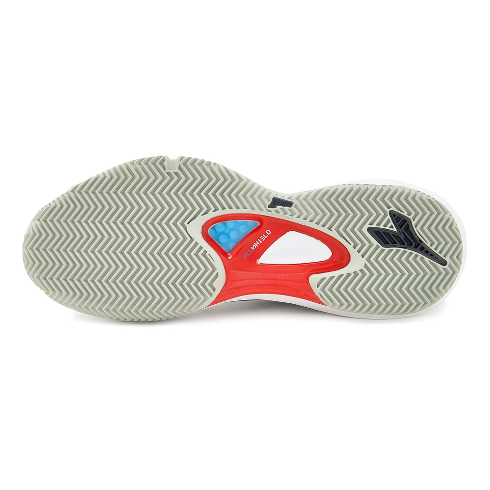 Мужские теннисные кроссовки Diadora Speed Blushield Fly 4+ Clay Court Shoe Men - White, Dark Blue