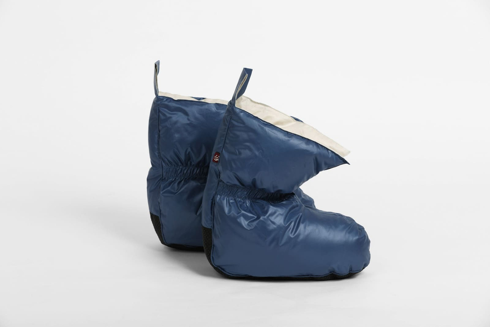 Носочки-сапожки пуховые German Grass Comfort Socks Travel Indigo синие Синий