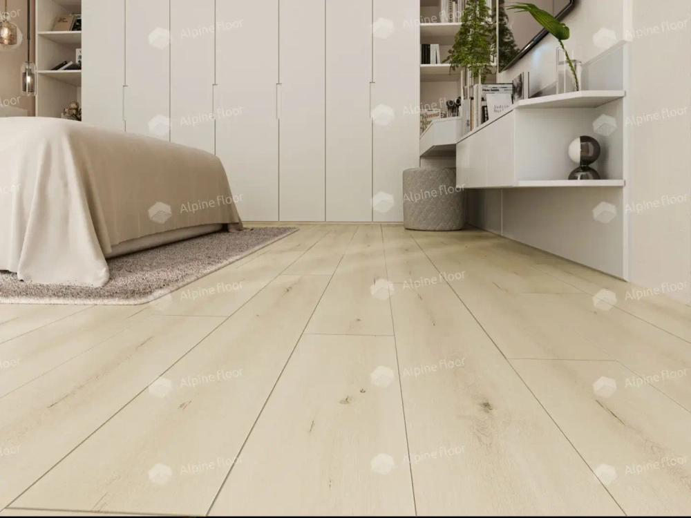 Каменно-полимерная плитка Alpine Floor Соло плюс (Solo Plus) Ададжио ЭКО 14-401