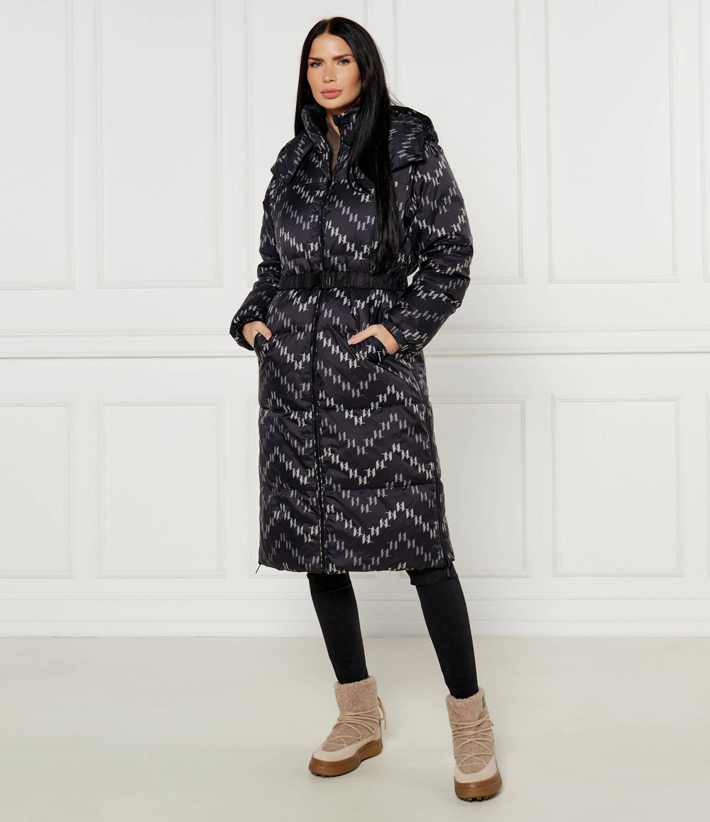 Двухстороннее пальто Karl Lagerfeld - черный(246W1505)