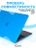 Чехол Gurdini для Macbook Air 13" New 2018 накладка пластик матовый Azure Blue