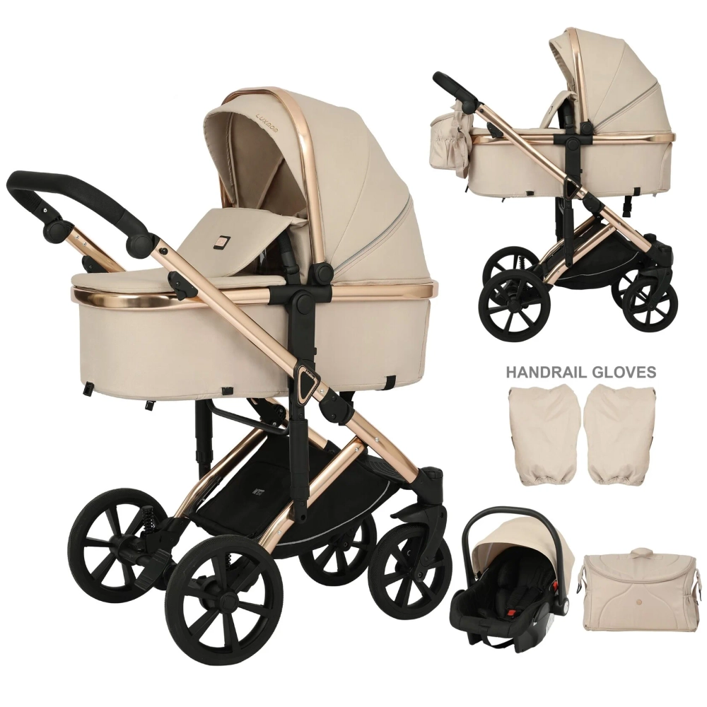 коляска трансформер Luxmom 570 3 в 1