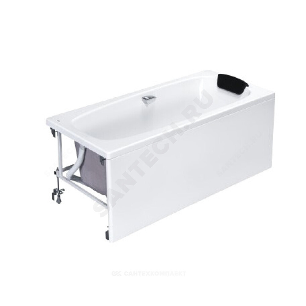 Ванна акриловая Sureste 170х70см с отверстиями для ручек без ножек Roca ZRU9302769
