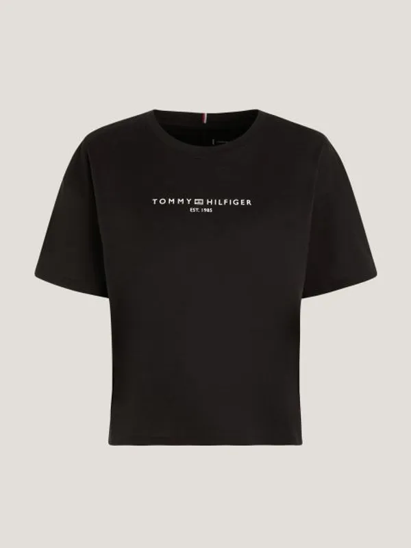 Футболка женская TOMMY HILFIGER ESS MINI CORP RELAXED