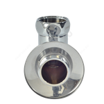 Соединитель для полотенцесушителя латунь Ду 32 1 1/4"x1 1/4" нак/гайка/НР угловой хром Элит-Металл SMT741SCH1212 ..
