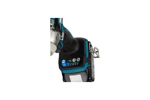 Гайковерт ударный аккумуляторный Makita LXT BL 18В XPT, квадрат 1/2", 330Нм, 4 скорости, подсветка, тормоз двигателя, регулировка оборотов, АКБ 1x3.0Ач, з/у, Makpac. DTW300SF1J