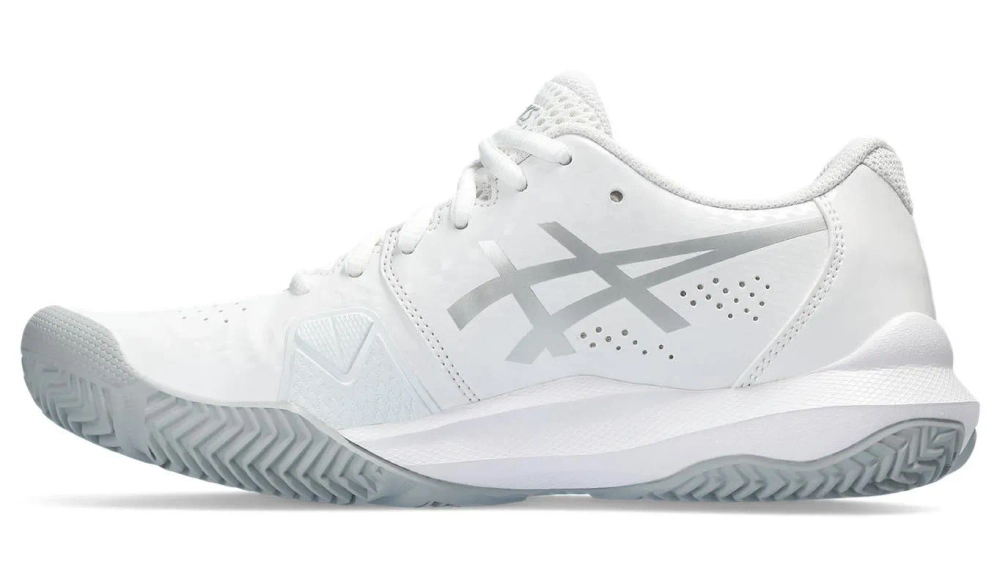 Женские кроссовки для padel Asics Gel-Challenger 14 Padel - white/pure silver