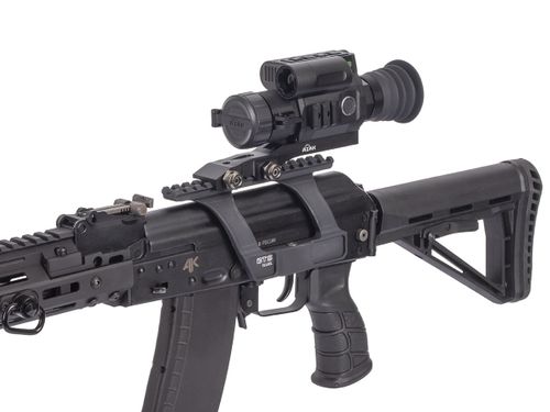 Тепловизионный прицел ATAK ET23-45LRF PRO x4.7/9.4/18.8/28.2/37.6, 384x288, лазерный дальномер, ø45мм, обнаруж.1700м