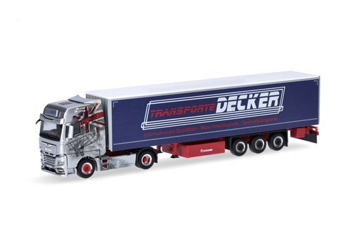 Грузовик MAN TGX GX тентовый пп "Decker Düren" (Северный Рейн-Вестфалия/Дюрен)