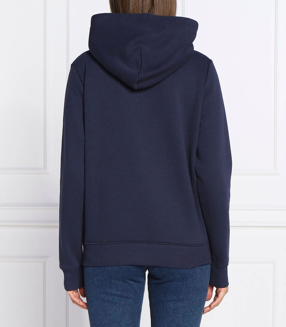 Худи serif linear Tommy Jeans - темно-синий(DW0DW14362)