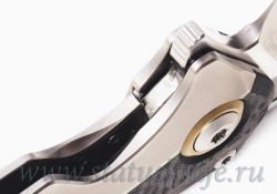 Нож Microtech Matrix 165C-9CFTI Titanium Full Serratedфотография - 7