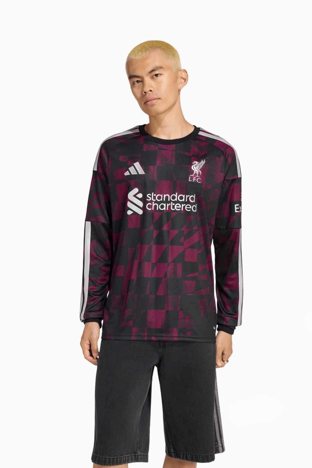 Футболка с длинными рукавами adidas Liverpool FC 26/27 3rd - черный