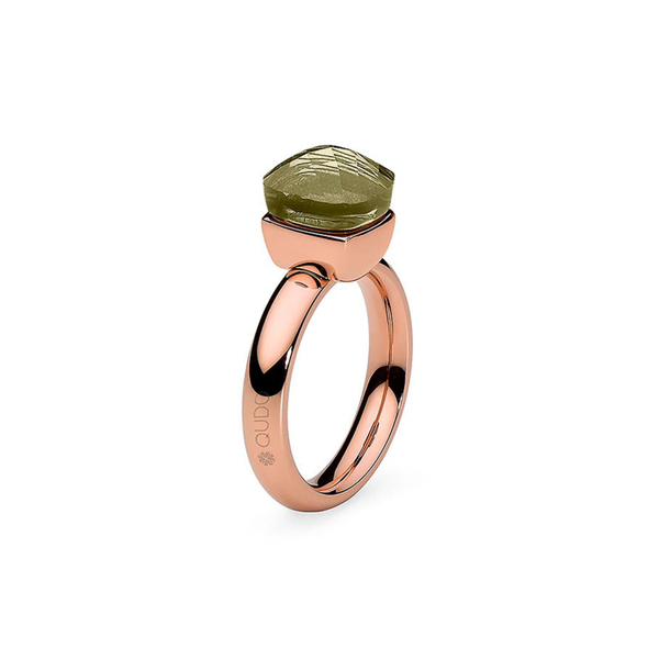 Кольцо Qudo Firenze olivine 16 мм 610781/16.0 G/RG размер 16