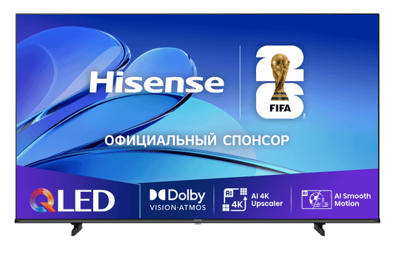 ЖК телевизор Hisense 55E77Q(QLED,UHD Smart,frameless)