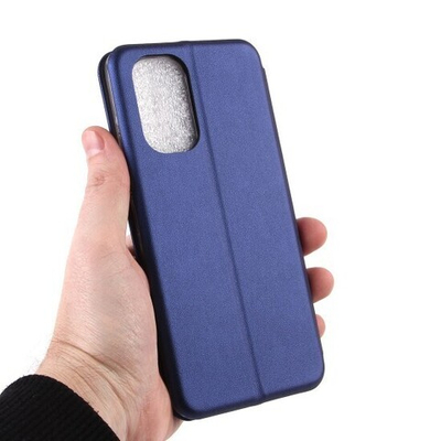 Чехол-книжка для Xiaomi Poco F3, 009805 Синий