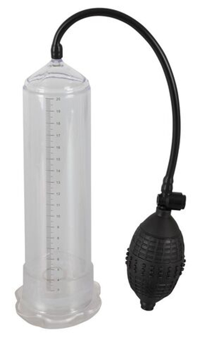 Помпа для пениса Mister Boner Starter - 21,5 см. (Цвет: прозрачный)
