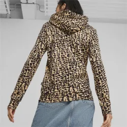 Толстовка женская PUMA ESS+ ANIMAL AOP Hoodie