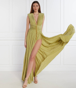 Платье Elisabetta Franchi - оливковый(AB56341E2)