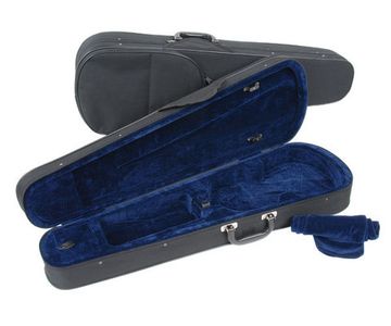 JWC-3016-1/2 Футляр для скрипки размером 1/2, черный/синий, Jakob Winter