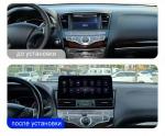 Магнитола для Infiniti QX60, JX35 2012-2016 - Kuberg DH QLed, Android 13, Быстрейшая, CarPlay, 4G SIM-слот