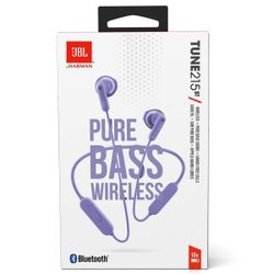 Беспроводные наушники JBL T215BT Purple