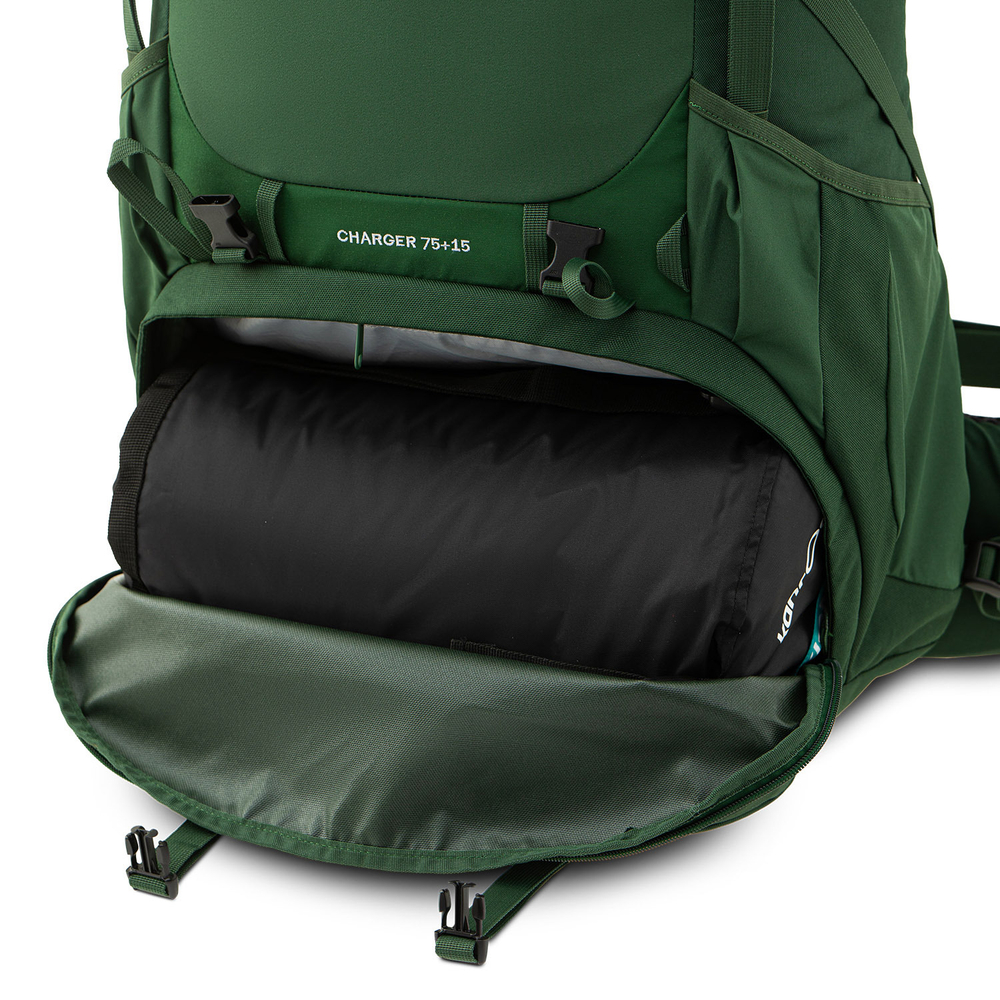 Рюкзак Kanrock Charger 110+15, артикул BP.0005.U.110_5700, цвет Pine Green
