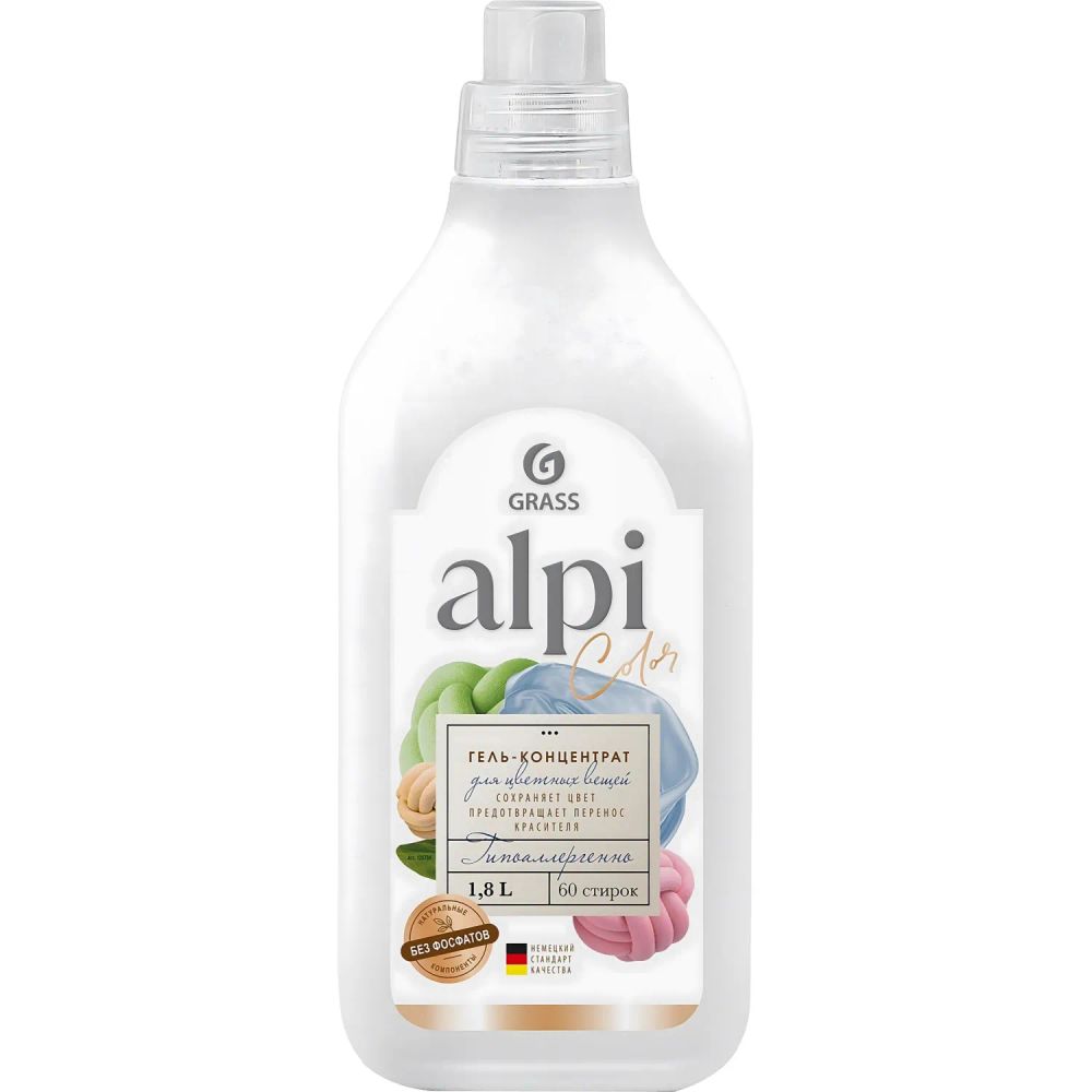Средство для стирки жидкое конц ALPI sensetive gel 1,8л