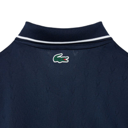 Теннисное поло Lacoste Ultra Dry Heritage Tennis - navy blue