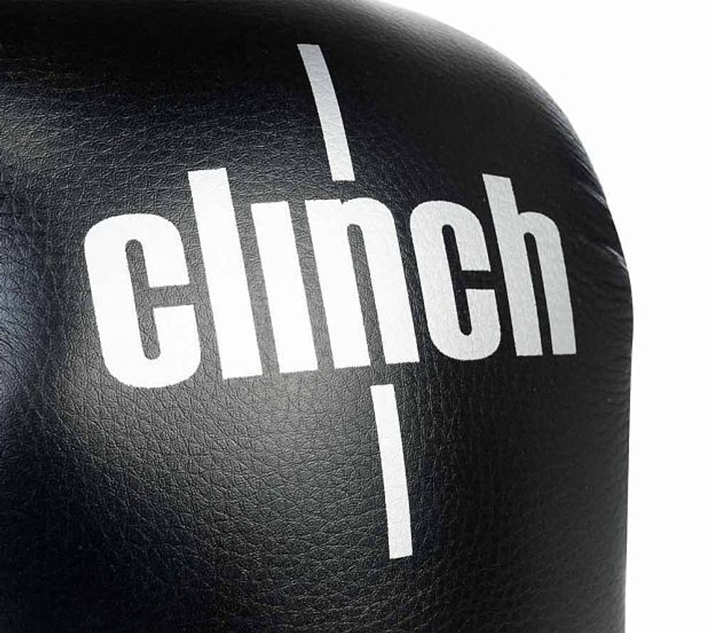 Перчатки боксерские Clinch Punch 2.0 черно-серебристые C141